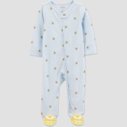 Carter's Just One You®️ Baby Girls' Bumble Bees Sleep N' Play - Blue/Yellow Newborn