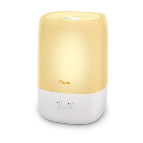 Top Fill Cool Mist Humidifier - 1 Gallon with Sleep Support Light & Essential Oil Tray