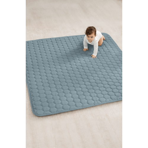 Premium Play Mat with Non-Slip Bottom, Square 56x56 inches