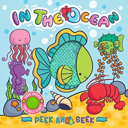 Little Hippo Books Peek and Seek In the Ocean Children's Books Ages 1-3 | Touch and Feel Books for Toddlers 1-3 & Baby Books | Best Kid's Books and ... Children's Books and Sensory Books