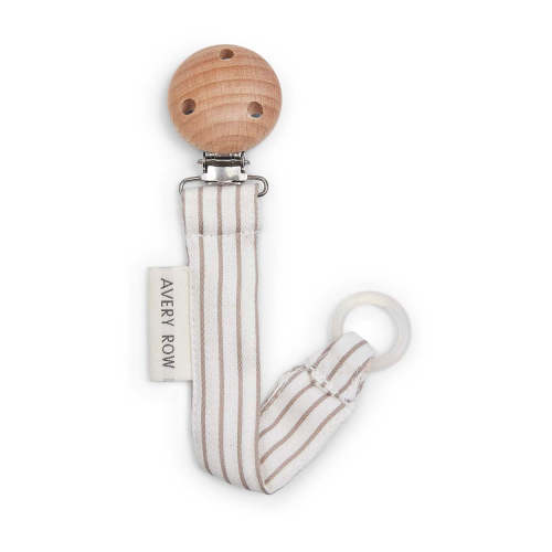 Shop Now for Pacifier Holder, Stripe Print - Avery Row