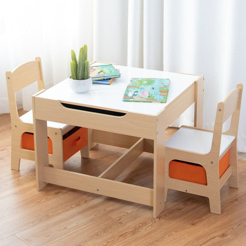 Harriet Bee Kids Square Play / Activity Table and Chair Set & Reviews | Wayfair