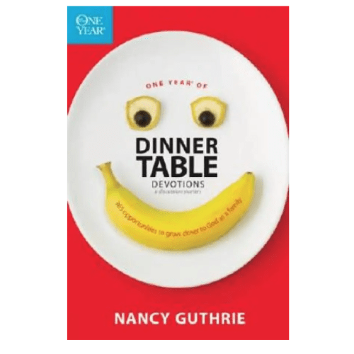 One Year of Dinner Table Devotions and Discussion Starters (Paperback) by
