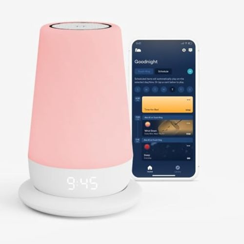 Hatch Rest+ Baby & Kids Sound Machine | 2nd Gen | Child’s Night Light, Alarm Clock, Toddler Sleep Trainer, Time-to-Rise, White Noise, Bedtime Stories, Portable, Backup Battery (with Charging Base) - 2nd Gen (with Charging Base)