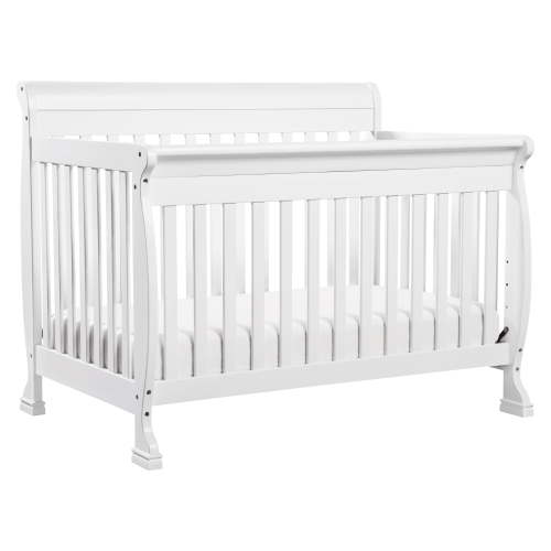 DaVinci Kalani 4-in-1 Convertible Crib in White Finish, Greenguard Gold Certified