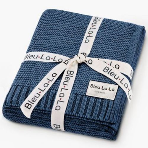 Bleu La La 100% Luxury Organic Cotton Baby Swaddle Blanket For Newborn And Infant Boys And Girls - Blush Pink