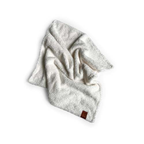 Plush Little Blanket - White