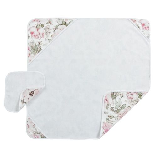 Bilbi Bamboo Hooded Towel & Washcloth Set Elegant