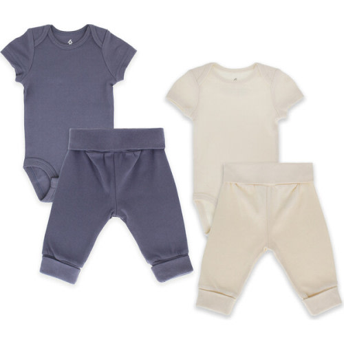 Baby Organic Basics Bundle, Folkstone Grey - Snugabye | Maisonette