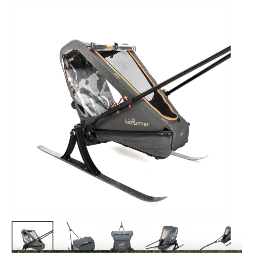 KidRunner SKI™ | Ultra-lightweight Ski Stroller – Kidrunner