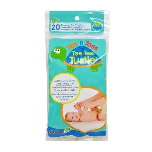 Neat Solutions Tee N Toss Turtle, Multi, One Size, 20 Count, 0+ Months