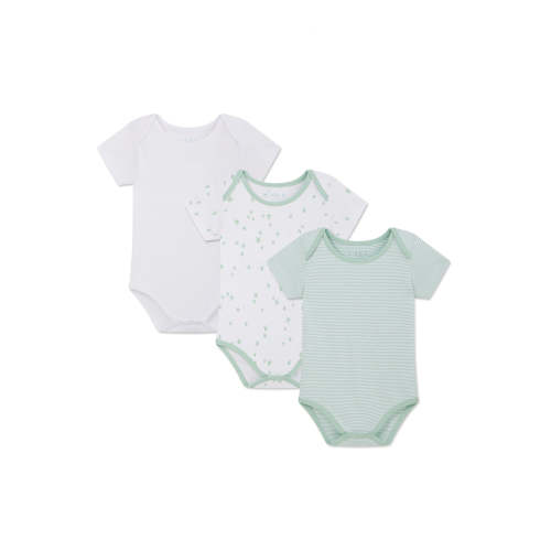 LAKE | Baby | Pima Cotton Pajamas | Parisian Green Baby Bodysuit Bundle