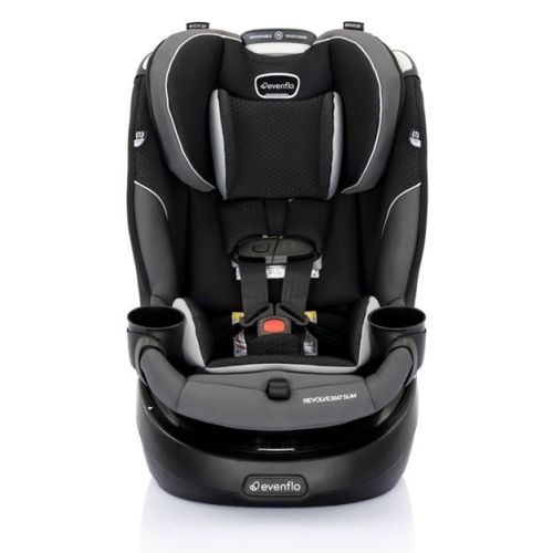 Evenflo Revolve 360 Slim 2-in-1 Rotational Convertible Car Seat - Canton Black