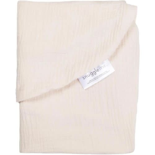 Snuggle Me Organic Lounger Curve Muslin Covers, Natural