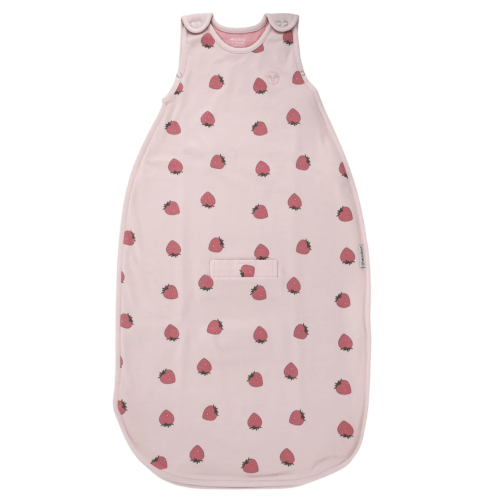Size: Baby | 4 Season® Ultimate Baby Sleep Bag, Merino Wool & Organic Cotton, Strawberry