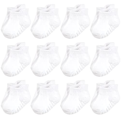 Hudson Baby Unisex Baby Non-Skid No-Show Socks