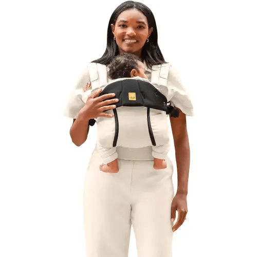 LÍLLÉbaby Complete All Seasons Ergonomic 6-in-1 Baby Carrier Infant to Toddler with Lumbar Support (7-45 Pounds), 360 Degree Baby Wearing & Multi-Position, Inward & Outward Facing (Moonbeam)