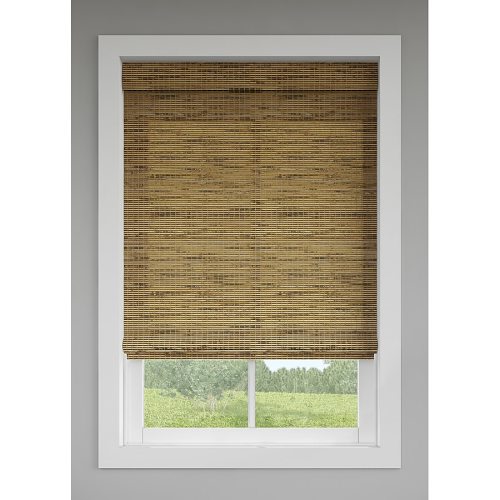 LEVOLOR 24-in x 64-in Tatami Light Filtering Cordless Roman Shade 2025001 at Lowes.com