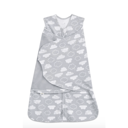 Cloud Print Cotton Swaddle - Newborn | HALO