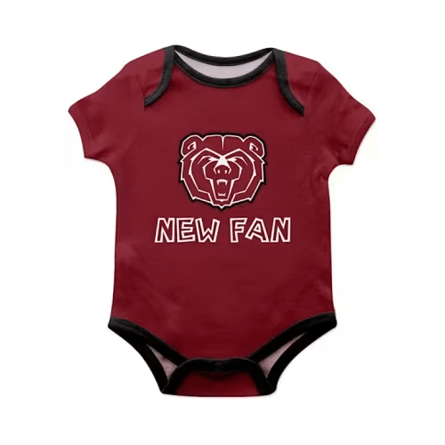 Vive La Fete Missouri State Bears Baby MAROON New Fan One Piece - 16160471