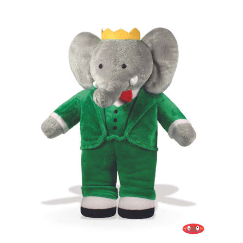 Classic Standing Babar 13" Soft Toy – YOTTOY Productions
