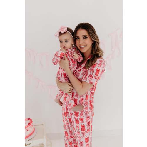 Valentine's Bow Women's Set