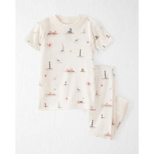 Baby Organic Cotton Pajamas in Coastal Vacation Print - Little Planet | Carter's