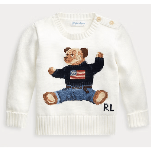 Polo Bear Cotton Sweater | Ralph Lauren