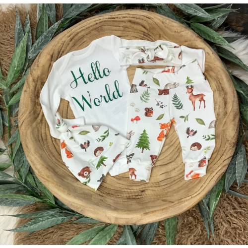 Unisex baby coming home outfit/Gender Neutral coming home outfit/baby animal clothing/newborn boy/newborn girl/Premie baby/Baby Shower