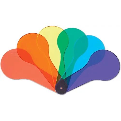 Learning Resources Color Paddles - Set of 18 Paddles, Grades PreK/Ages 3+ Preschool Science for Kids, Classroom Supplies,Back to School Supplies,Teacher Supplies