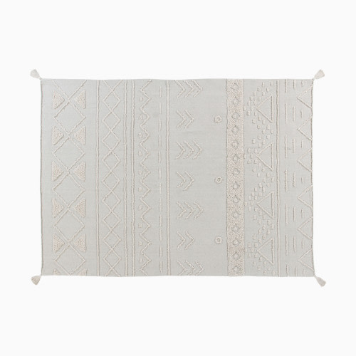 Lorena Canals Tribu Washable Rug - Natural, 4’ 7” X 6’ 7”