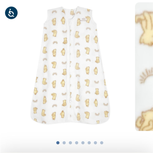 HALO Disney™ Winnie the Pooh Sunshine Wearable Blanket Micro-Fleece TOG 1.0