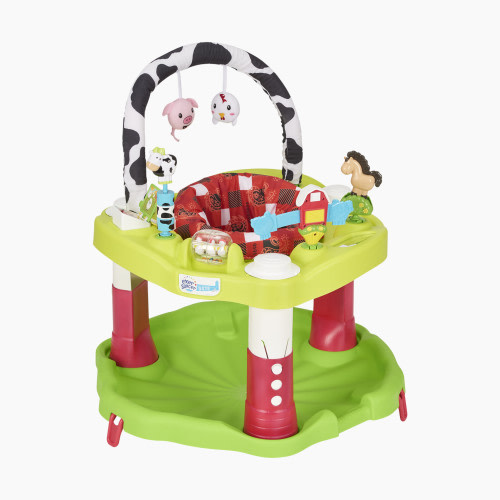 Evenflo ExerSaucer Playful Pastures Bouncing Activity Saucer