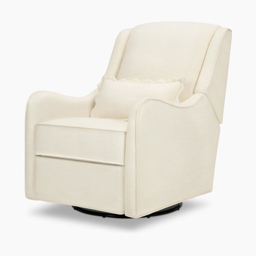 Namesake Devon Recliner and Swivel Glider - Performance Ivory Eco-Basketweave