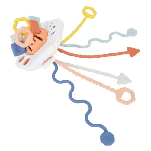Hopscotch Lane Sensory Sticks – Silicone Ropes Activity Toy for Babies & Toddler 6 Months and Older