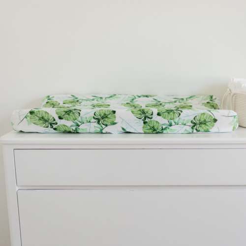 Tropical Leaf Changing Pad Cover