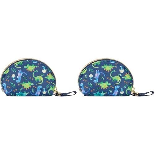 Itzy Ritzy Everything Storage Pouch; Small Zipper Pouch Holds 2 Pacifiers; Snap Handle Attaches to Diaper Bag, Stroller or Purse; Holds Earbuds, Chargers, Change or Disposable Bags