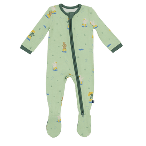 Zip Footie in Puddle Jumpers