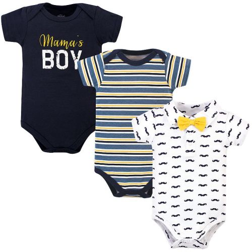 Baby Boy Cotton Bodysuits 3pk