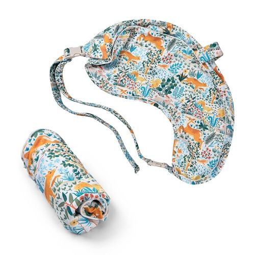 Boppy Uplift Nursing Pillow Cover - Soft Washable Microfiber Bottle & Breastfeeding Pillow Cover with Belt (Uplift Feeding Pillow Sold Separately) - Colorful Forest Animals