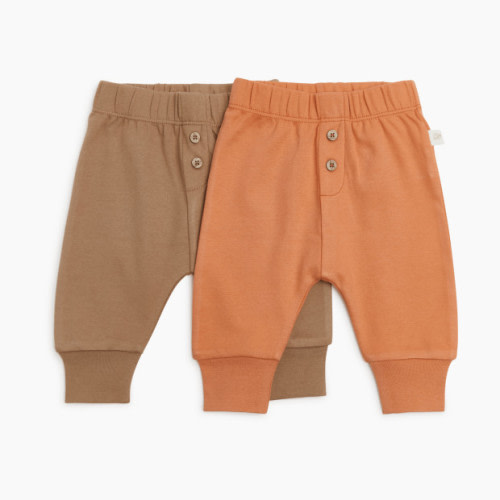 Tiny Kind 2 Pack Pants - Neutral Pack, 9-12 M