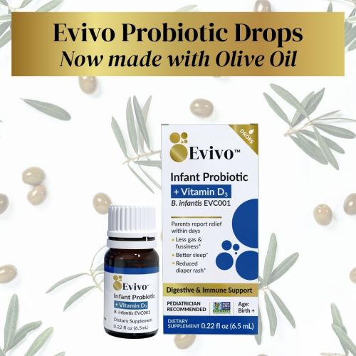 Evivo Probiotic Drops + Vitamin D