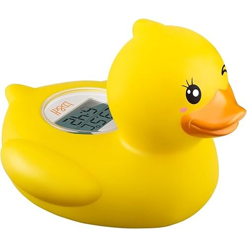 b&h Baby Thermometer, The Infant Baby Bath Floating Toy Safety Temperature Thermometer (Winking Duck)