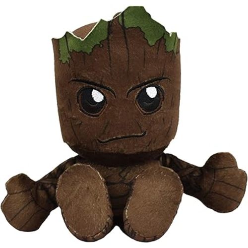 Bleacher Creatures Marvel Groot 8" Kuricha Sitting Plush - Soft Chibi Inspired Toy