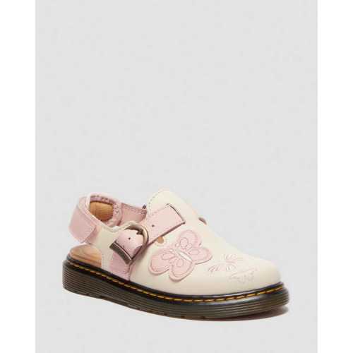 DR MARTENS Junior Jorgie leather mules