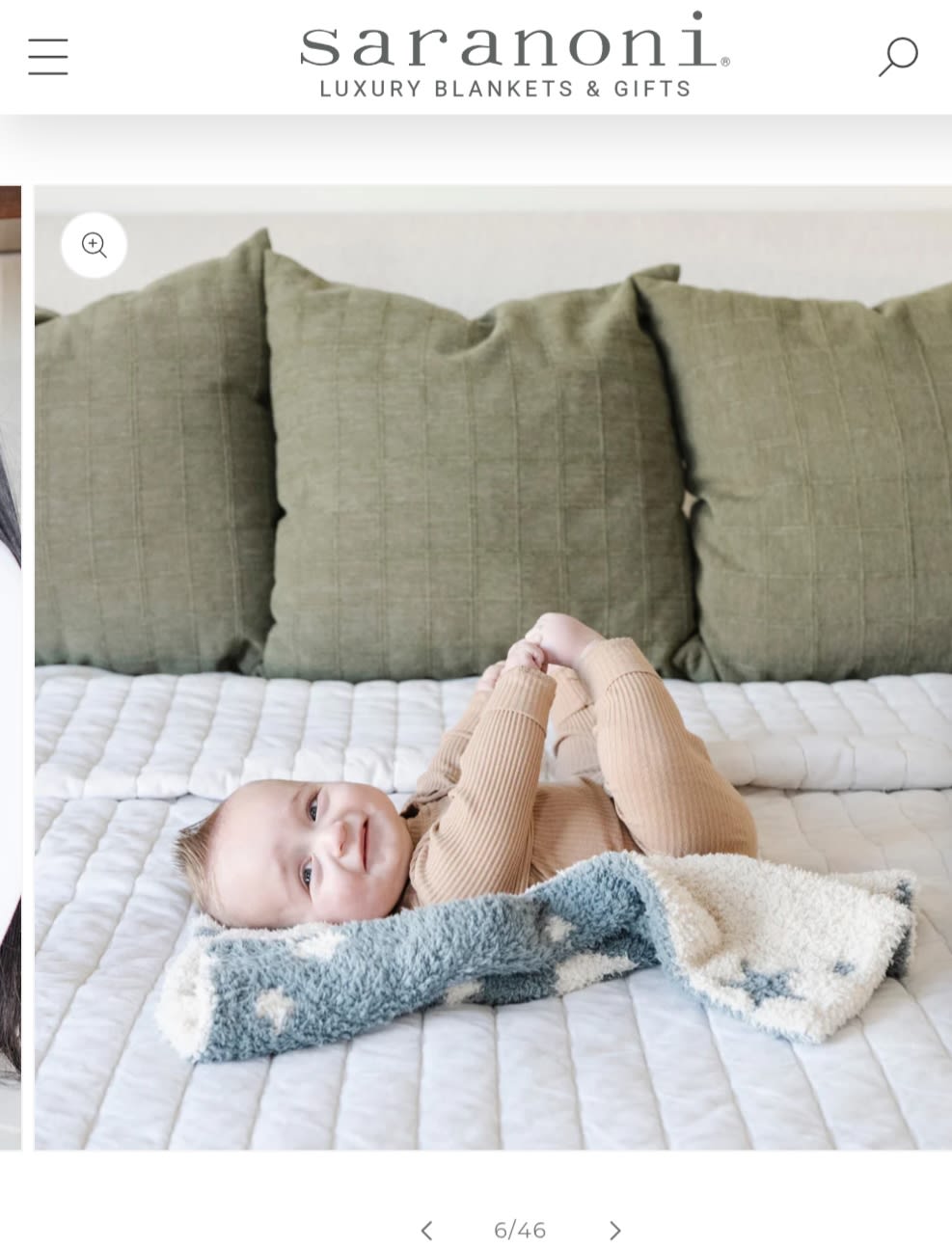 DOUBLE-LAYER BAMBONI® MINI BLANKETS
