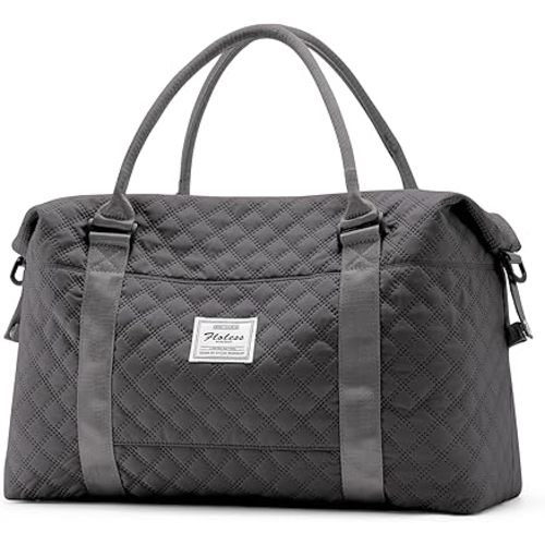 Travel Duffel Bag,Sports Tote Gym Bag,Shoulder Weekender Overnight Bag for Women