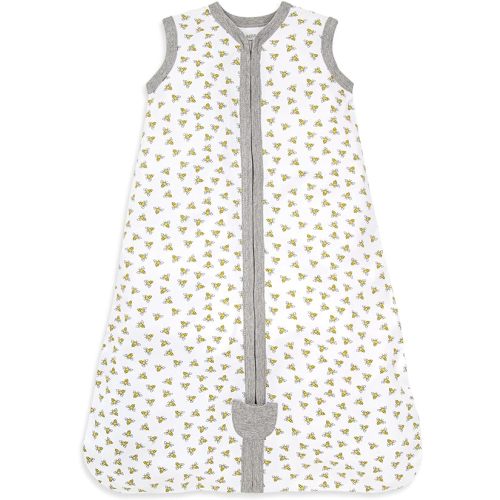 Burt's Bees Baby Beekeeper Wearable Blanket, Organic Cotton Swaddle 0.5 or 1.5 TOG, Newborn Essentials Shower Gift