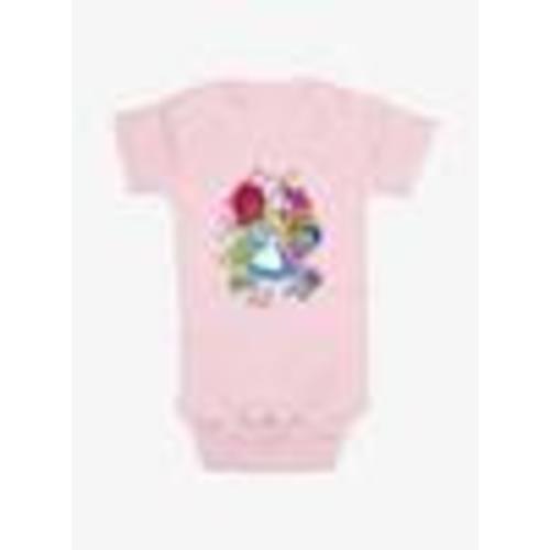 Disney Alice In Wonderland Classic Floral Forest Infant Bodysuit - PINK | BoxLunch