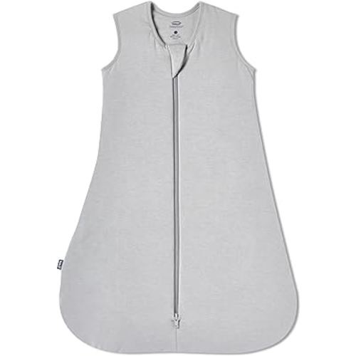 HALO Sleepsack Supersoft Wearable Blanket, Viscose Made from Bamboo, Sleeping Bag for Babies, 1.5 TOG, 0 – 6 Months, Small, Storm Grey